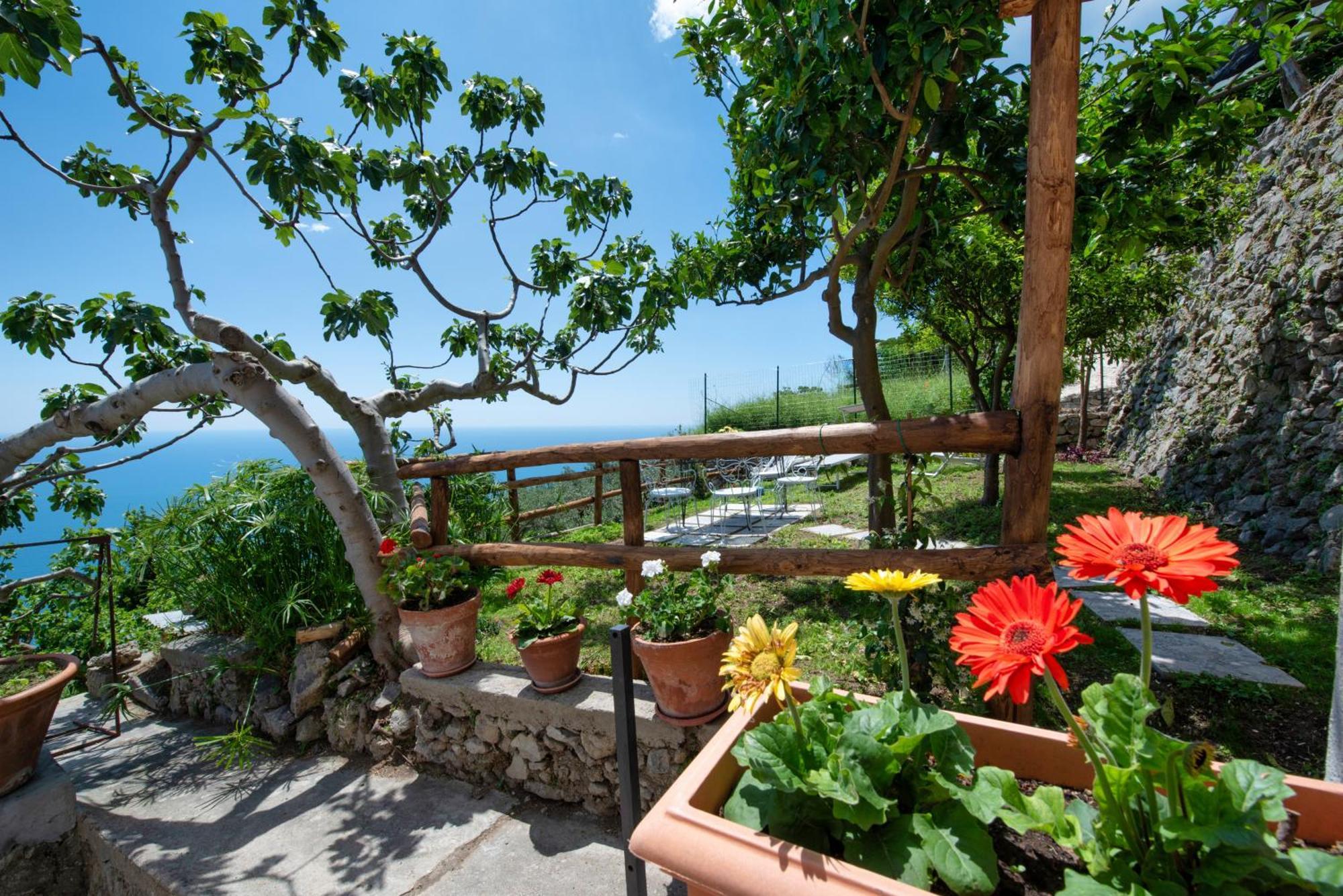 Casa Deva Amalfi Coast, With Private Garden Overlooking The Sea Dış mekan fotoğraf